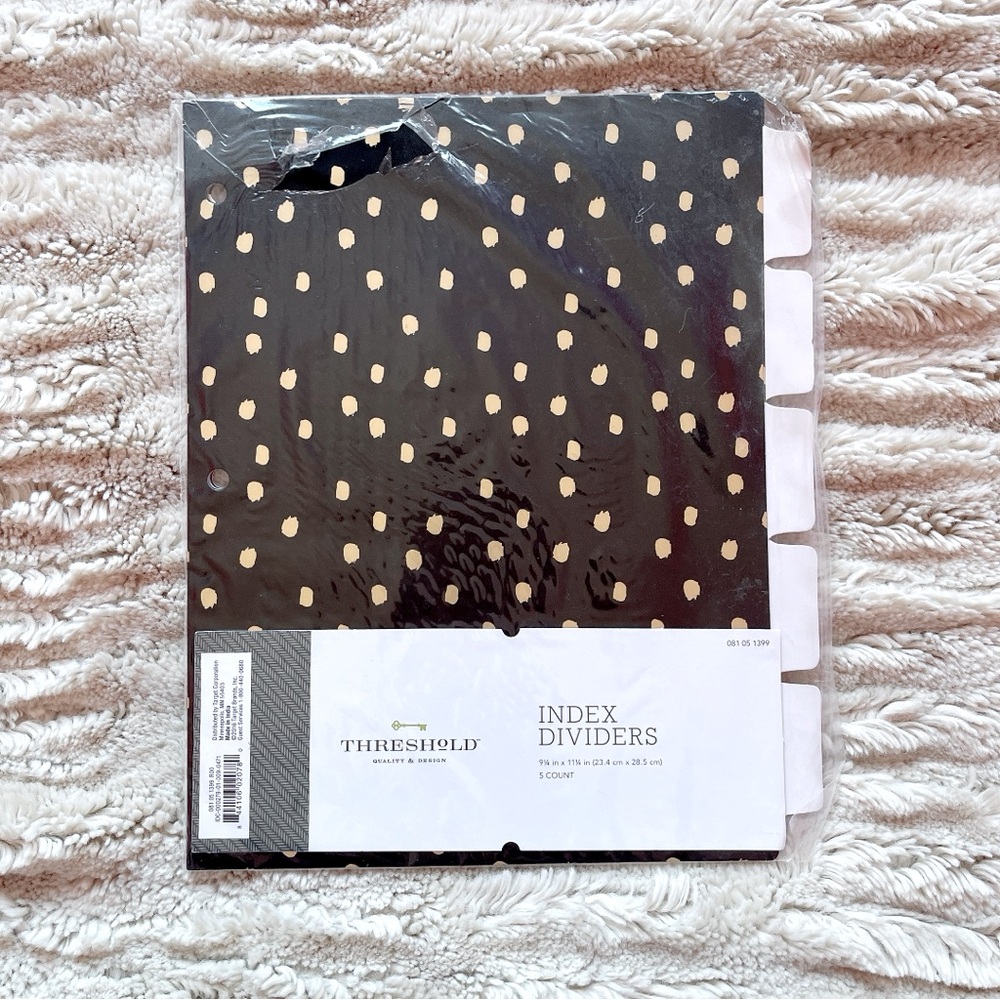 Threshold Dotted Index Aesthetic Dividers ✨⚜️🖤